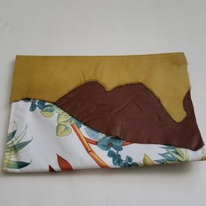 Stitch Niche Leather Clutch